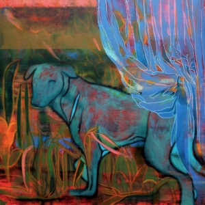 Bukovčáková obraz Alegorie psa