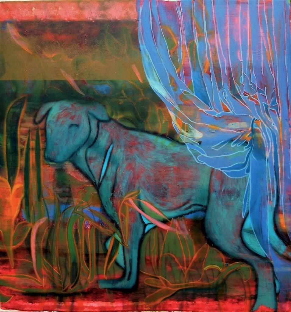 Bukovčáková obraz Alegorie psa